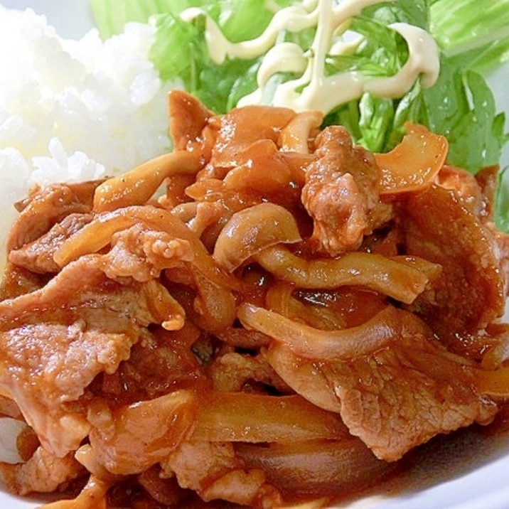 簡単 豚こま肉としめじで節約ポークチャップ レシピ 作り方 By さくらもっち 楽天レシピ